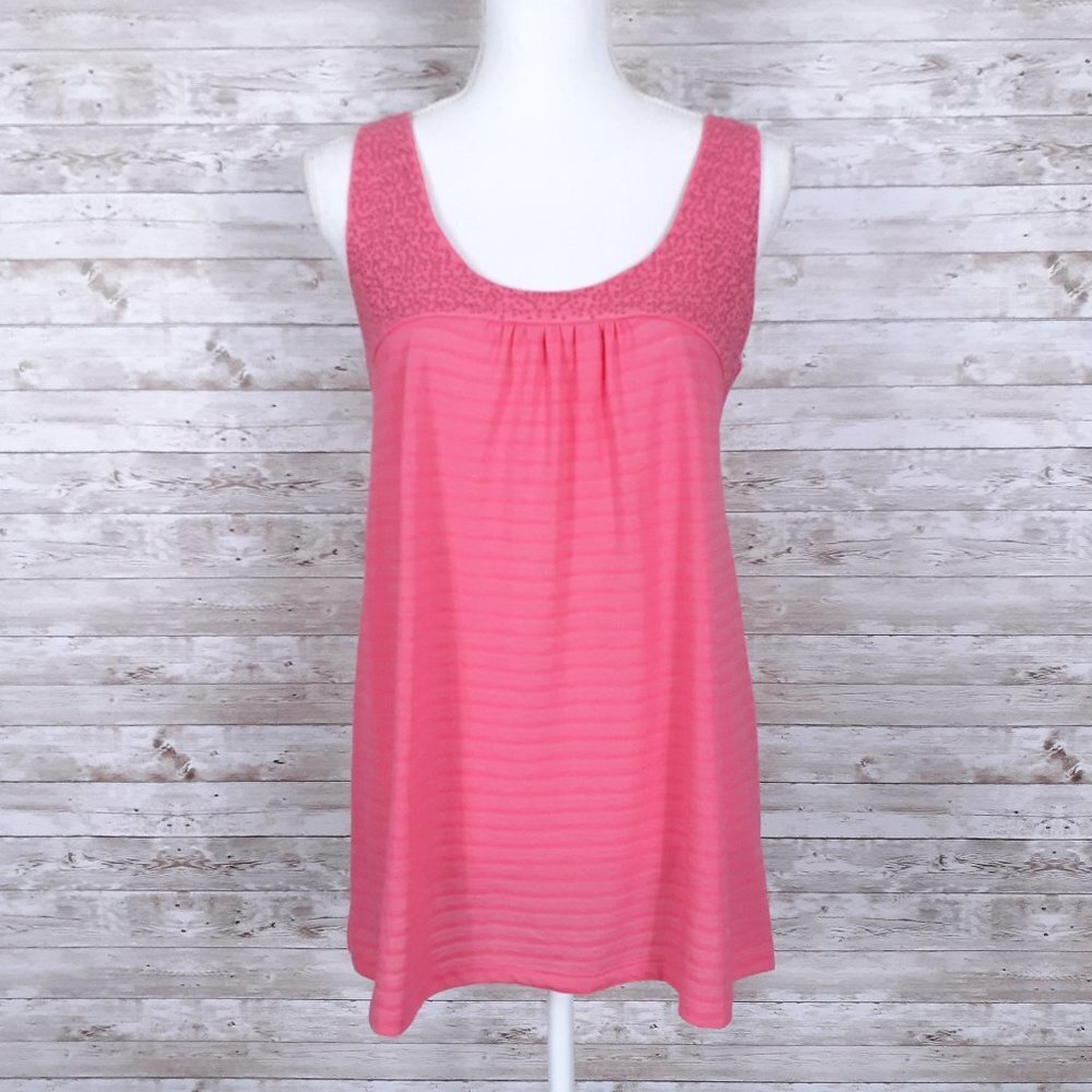 Merona Sequin Tank Top M Coral 162A